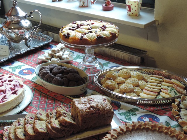 Traditional pies and cakes