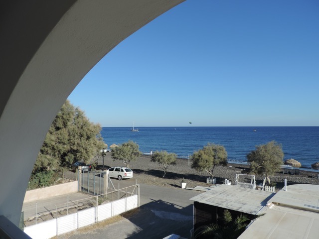 View from Hotel at Perivolos