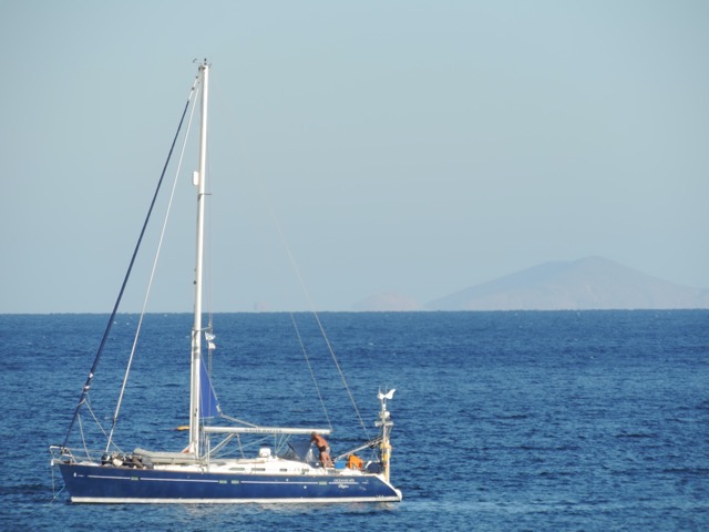 View from Hotel at Perivolos