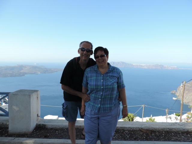 Although we enjoyed visiting Fira...