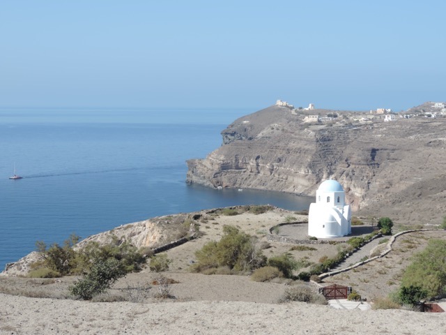 Among the cliffs of the south side….