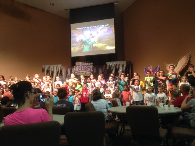 A quick visit to our sending church in Huron, SD. Closing VBS program