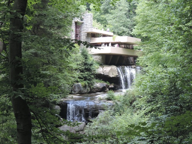 Fallingwater from Frank L. Wright