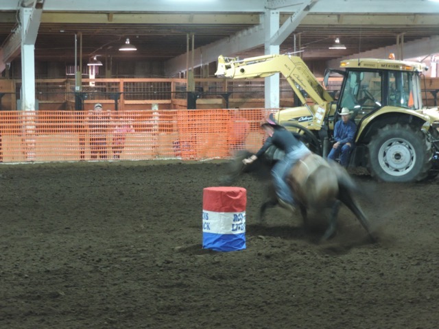 Barrel Racing at the SD State Fair