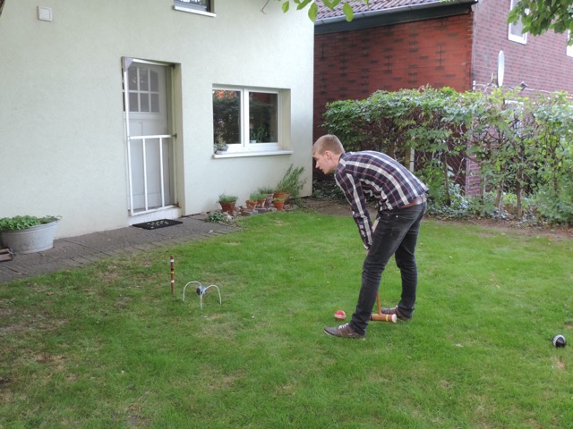 A couple of weeks later Marcel joined us for a game