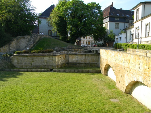 Castle and Moat Ruins